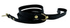 Sazzz Hondenriem Passion Classic Leer Zwart