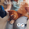 Haustierpflege-Handschuhe - Katzenbürsten für sanftes Haaren - Effiziente Haarentfernungshandschuhe - Waschhandschuhe für Hunde mit langem & kurzem Haar, Katzen & Pferde - 1 Paar (Blau)